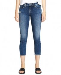 Silver Jeans Co. Elyse Slim Cropped Jeans