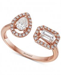 Effy Diamond Bypass Ring (5/8 ct. t. w. ) in 14k Rose Gold