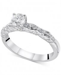 Diamond Engagement Ring (3/4 ct. t. w. ) in 14k White Gold