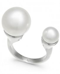 Alfani Gold-Tone Imitation Pearl Cuff Ring, Created for Macy's