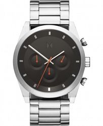 Mvmt Men's Chronograph Liquid Mercury Element Stainless Steel Bracelet Watch 44mm