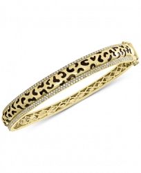 Effy Diamond Animal Pattern Bangle Bracelet (3/4 ct. t. w. ) in 14k Gold