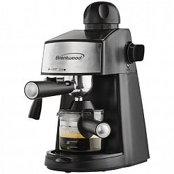 Brentwood Appliances Brentwood Espresso And Cappuccino Maker Silver And Black