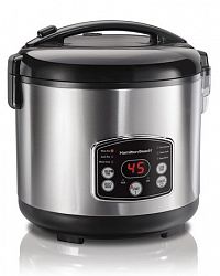 Hamilton Beach Digital Simplicity 14-Cup Rice Cooker/Steamer 37549C Stainless Steel