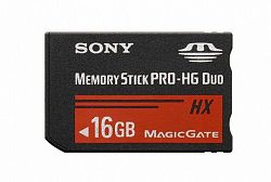 Sony 16Gb Memory Stick Prohg Duo Hx Media Black
