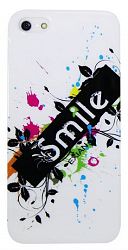 Exian Case For Iphone Se 5/5S - Smile White