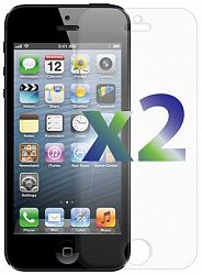 Exian Screen Protector For Iphone 5 - Clear (2 Pcs) Clear