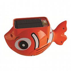Blue Wave Sun Fish Solar Floating Pool Light Orange 7.5 In