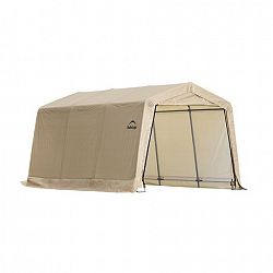 Shelterlogic 10 Ft. X 15 Ft. X 8 Ft. Tan Cover Auto Shelter Tan #
