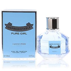 Unpredictable Pure Girl Perfume 100 ml by Glenn Perri for Women, Eau De Parfum Spray