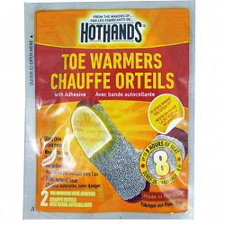 Hothands Toe Warmer With Adhesive Value Pack Orange