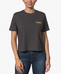 Hurley Juniors' Cotton Cropped T-Shirt