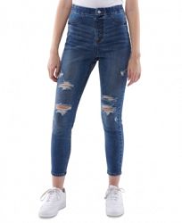 Vanilla Star Juniors' High Rise Curvy Pull-On Jeans