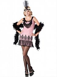 20s Teen's Flirty Flapper/Gatsby Costume