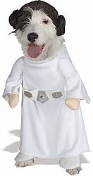 Princess Leia Pet Star Wars Costume