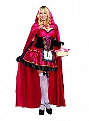 Sexy Little Red Riding Hood Costume - Plus Size