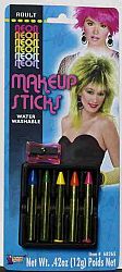 80s Neon Makeup Sticks