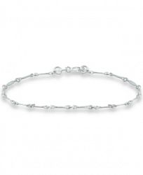 Giani Bernini Polished Link Chain Bracelet in Sterling Silver, Created for Macy's