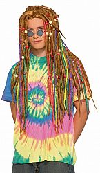 Hippie Rainbow Dreads 70s