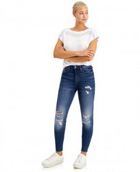 Kendall + Kylie Juniors' High-Rise Skinny Ankle Jeans