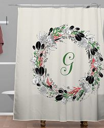 Deny Designs Iveta Abolina Silver Dove Christmas G Shower Curtain Bedding