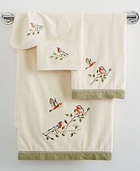 Avanti Bird Choir 11" x 18" Fingertip Towel Bedding