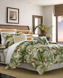 Tommy Bahama Palmiers 4-Pc. Queen Comforter Set Bedding