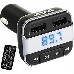 Pyle 3-in-1 Bluetooth Vehicle Fm Transmitter Charger Kit PYLPBT90