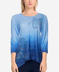 Plus Size Bryce Canyon Embroidered Top