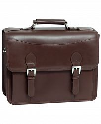 Siamod Belvedere, 15" Double Compartment Laptop Briefcase