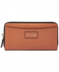 Marc Jacobs Vertical Zippy Leather Wallet