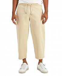 Inc International Concepts Men's Wide-Leg Twill Pants, Created for Macy's