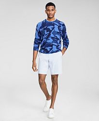 Club Room Men's Camouflage Cashmere Sweater, Created for Macy's