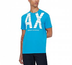 AX Armani Exchange Men's Wave Logo Graphic T-Shirt