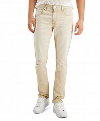 Inc International Concepts Men's Khaki Skinny-Fit Pants, Created for Macy's