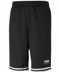 Puma Men's Summer Court Regular-Fit Moisture-Wicking 10" Mesh Shorts