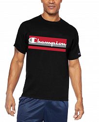 Champion Men's Big & Tall Script Logo Graphic T-Shirt