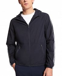 Michael Kors Men's Lightweight Packable Hooded Jacket