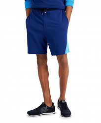 AX Armani Exchange Men's Simply Blue Pieced Colorblocked Shorts, Created for Macy's
