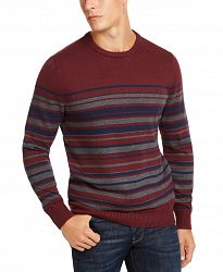 Club Room Men's Stripe Cotton Sweater, Created for Macy's