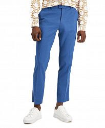 Inc International Concepts Men's Retro Slim-Fit Textured Dress Pants, Created for Macy's