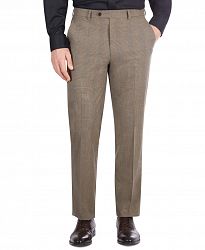 Sean John Men's Classic-Fit Tan Plaid Suit Separate Pants