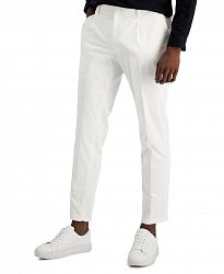 Inc International Concepts Men's Slim-Fit Stretch Pleated Pinwale Corduroy Dress Pants, Created for Macy's