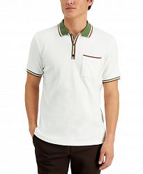 Alfani Men's Contrast Trim Polo Shirt, Created for Macy's