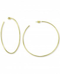 Giani Bernini Circle Hoop Earrings in 18k Gold Over Sterling Silver, Created for Macy's