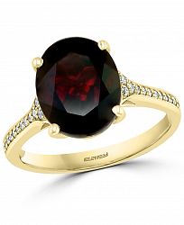 Effy Rhodolite Garnet (4-5/8 ct. t. w. ) & Diamond (1/10 ct. t. w. ) Ring in 14k Gold