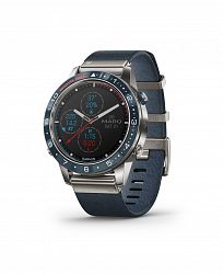 Garmin Unisex Marq Captain Blue Nylon Strap Smart Watch 46mm