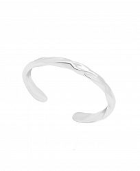 Giani Bernini Twist Texture Toe Ring in Sterling Silver, Created for Macy's
