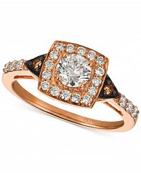 Le Vian Chocolatier Diamond Ring (7/8 ct. t. w. ) in 14k Rose Gold