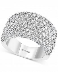 Limited Edition! Effy Diamond Cluster Statement Ring (3-1/2 ct. t. w. ) in 14k White Gold